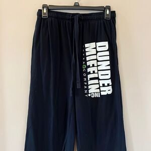 Mens’ Dunder Mifflin Pajama Pants Size S